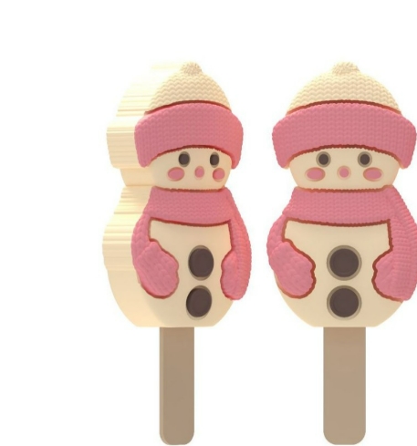 可爱雪人娃娃雪糕冰淇淋现货